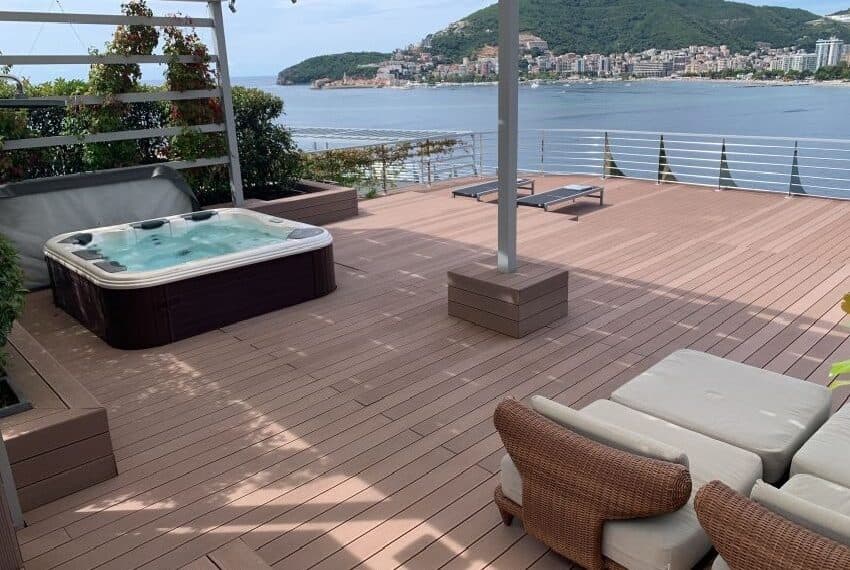 Budva–Dukley Gardens, luxury penthouse for sale