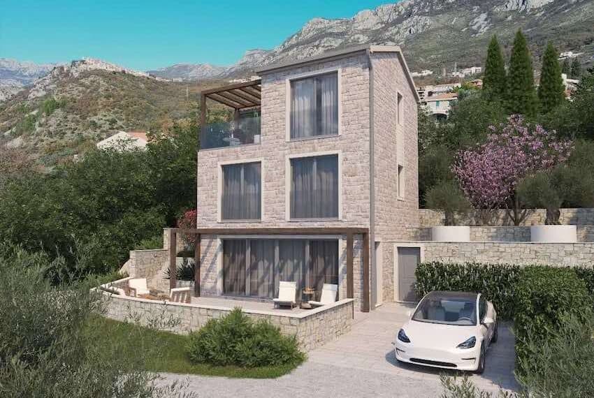Exquisite villas in Blizikuce for sale, Budva area