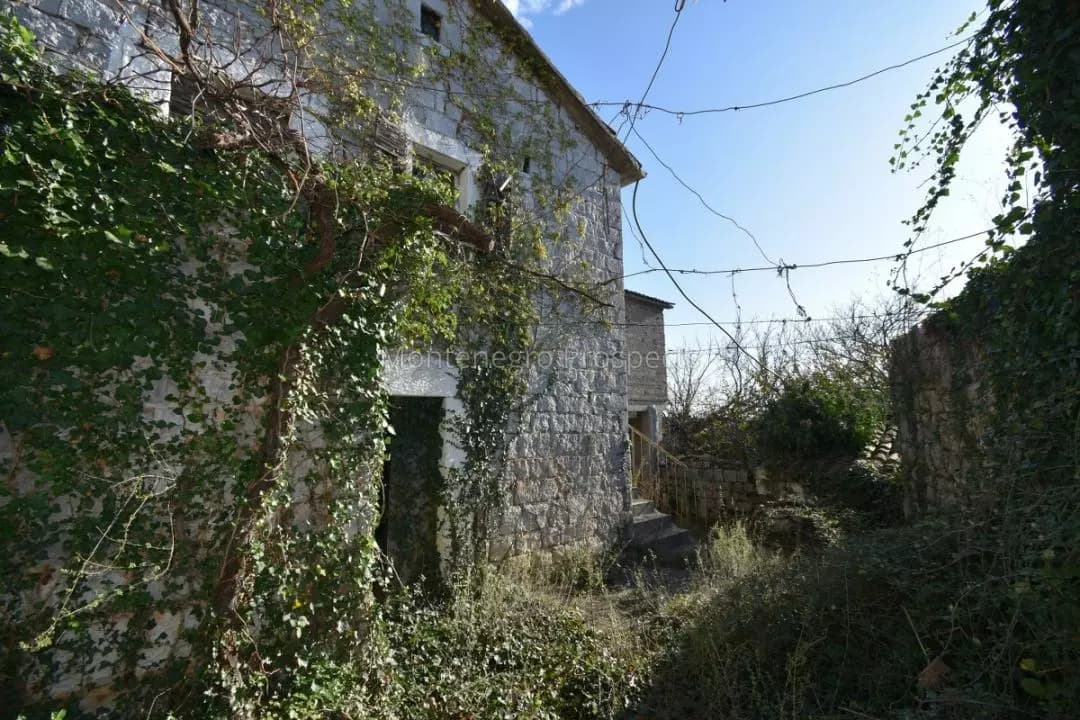 Kamena kuća sa projektom rekonstrukcije, Luštica