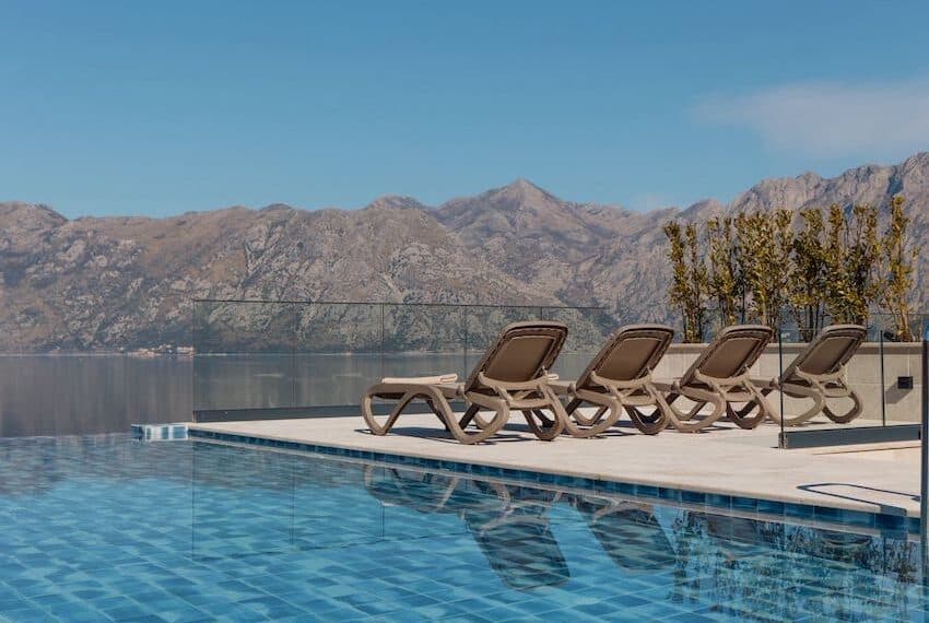 Luxury three-bedroom penthouses for sale, Dobrota, Kotor