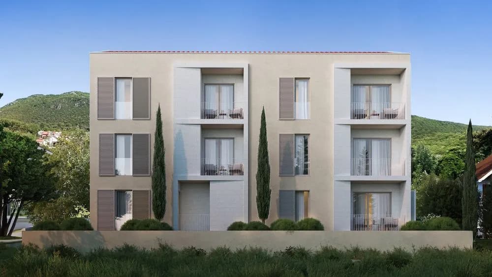 Prodaja, jednosoban stan, 48m², Dumidran, Tivat