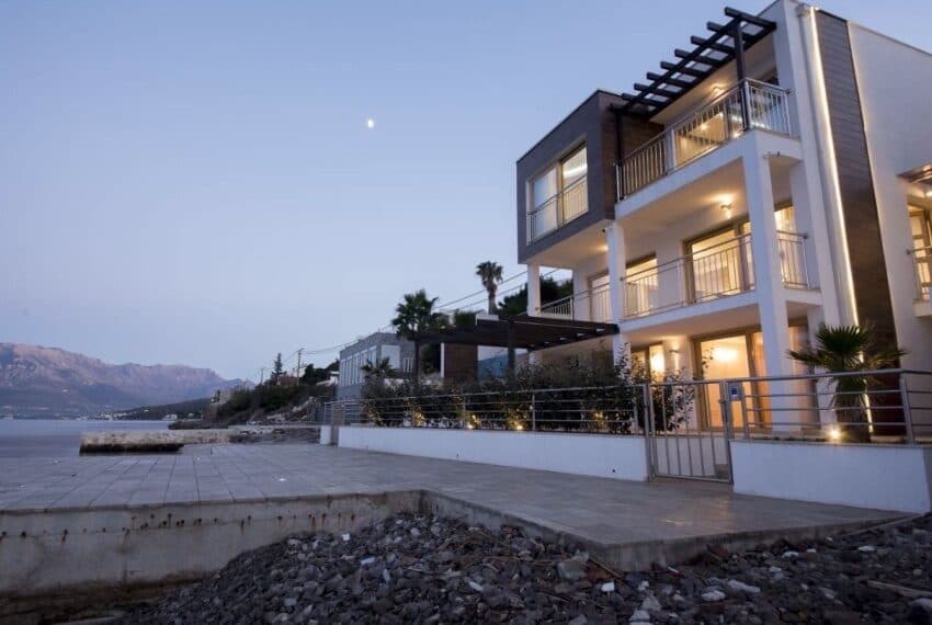Villa on the first line to the sea in Krasici, Tivat